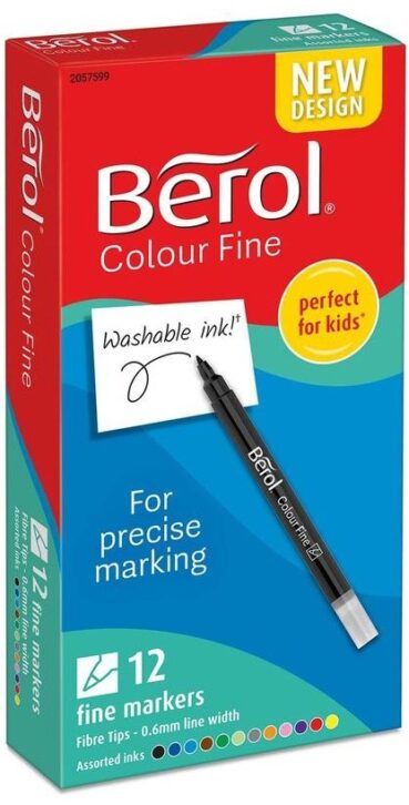Berol Fine Point Felt Tip Pens
