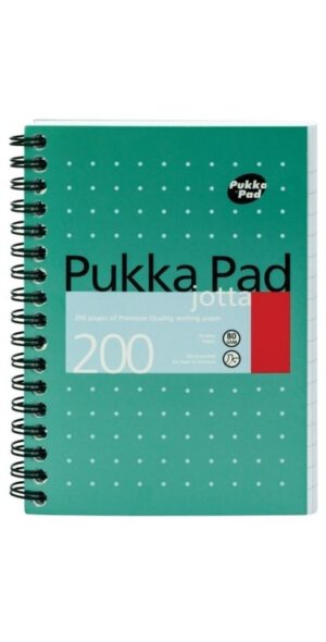 Pukka Pad A6 Metallic Jotta Wirebound Notebook (Pack of 3)