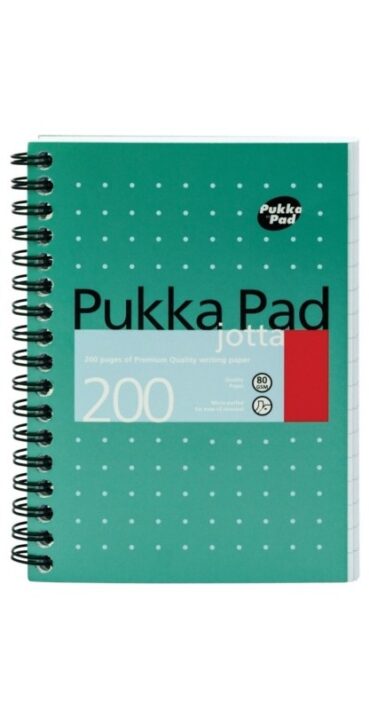 Pukka Pad A6 Metallic Jotta Wirebound Notebook (Pack of 3)
